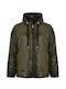 Дълго Дамско Puffer Якета За Зима Каки 8604.4007.Н-khaki