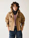 Palton Dama Trenci Camel