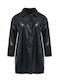 Palton Dama Negru Cu Nasturi 8603.4028.N-black