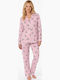 Comfort Summer Women's Pyjama Set Pink
