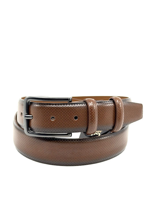 Legend Accessories Ανδρική Ζώνη Δερμάτινη Ταμπά