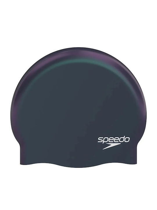 Формована силиконова шапка за плуване Черна 8-709849097 Speedo Лилава