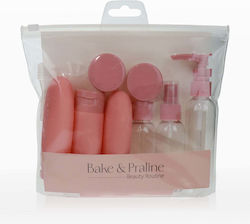 Bake & Praline Sticluțe de călătorie din silicon 8 bucăți Bake & Praline Sticluțe de călătorie din silicon 8 bucăți