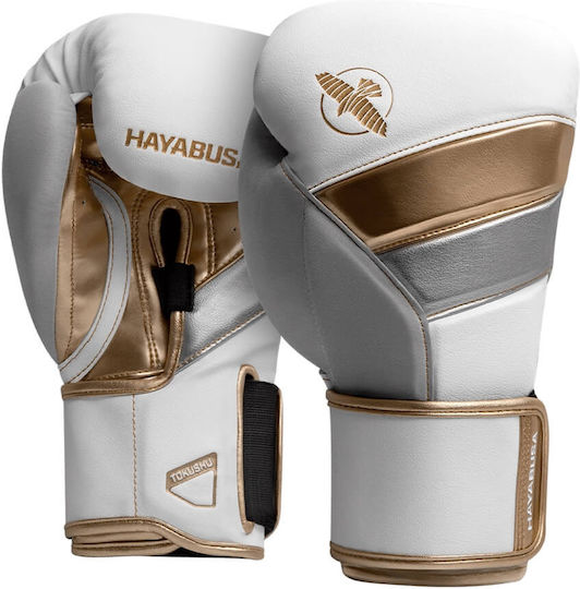 Hayabusa T3 Boxing Gloves for Competition White