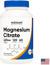 Nutricost Магнезиев Цитрат 210mg Подходящо За Деца 250ml 120 Капсули Nutricost Nutricost Магнезиев Цитрат 210mg Подходящо За Деца 250ml 120 Капсули Nutricost