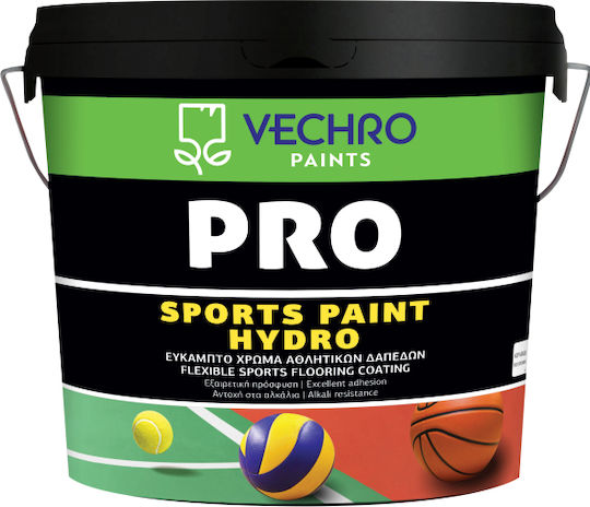 Vechro Hydro Red Floor Paint 10lt 4kg proion-xromata-29110