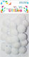 Groovy Pom Pom Handarbeit Einfarbig 25mm 25 Stück
