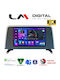 LM Digital Car Audio System for BMW X5 (E70) / X6 / X6 (E71) Bluetooth USB Wi-Fi GPS Apple CarPlay Android Auto