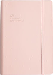 Type Center Agendă Zilnică A5 2027 Roz Din Piele 14x20.5cm (cu Personalizare)