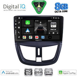 Digital IQ Auto-Audiosystem Für Peugeot 207 2007-2014 Bluetooth USB Eingebautes Wi-Fi GPS Apple CarPlay Android Auto Mit 9 Zoll Touchscreen Digital IQ Auto-Audiosystem Für Peugeot 207 2007-2014 Bluetooth USB Eingebautes Wi-Fi GPS Apple CarPlay Android Auto Mit 9 Zoll Touchscreen