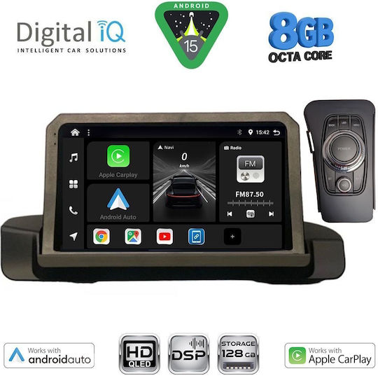 Digital Iq Bxf 18044_cpaa 9inc Multimedia Tablet Bmw S.3 E90-91-92 Mod 2005-2012