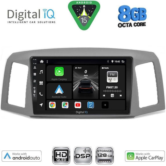 Digital IQ Auto-Audiosysteme für Jeep Großer Cherokee 2005-2007 mit Touchscreen 10"