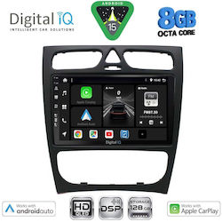 Digital IQ Auto-Audiosystem für Mercedes-Benz C Klasse 1999-2004 mit Bluetooth USB & GPS