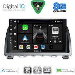 Digital IQ Auto-Audiosystem Für Mazda 6 2012-2017 Bluetooth USB Eingebautes Wi-Fi GPS Apple CarPlay Android Auto Mit 9 Zoll Touchscreen