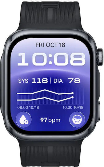 Huawei Watch D3 Aluminium 46mm with Electrocardiogram (Black)