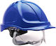 Portwest 01.01.01.02.06.00-ROYBLU Arbeitshelme mit Ohrstöpseln Blau