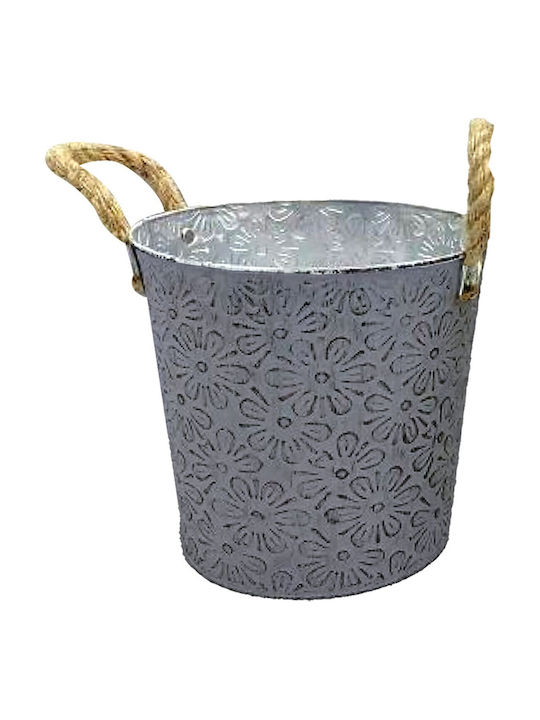 HOMie Metal Plant Pot Multicolour 18x18x17cm