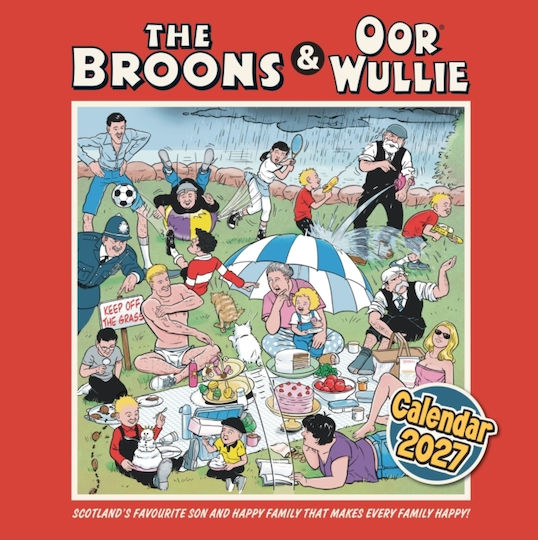 Broons & Oor Wullie Calendar 2027 - D.c.thomson & Co Ltd - Paperback / Softback