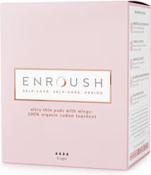 Enroush Absorbante cu aripi de noapte 8 buc Enroush Absorbante cu aripi de noapte 8 buc