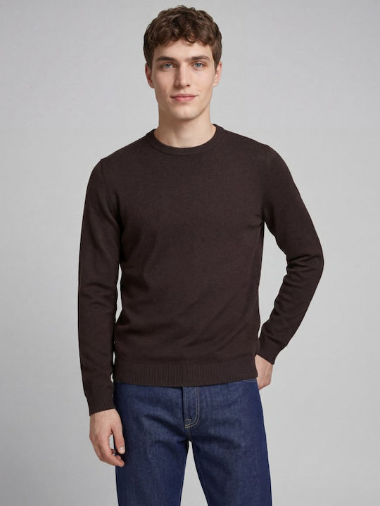 Polo Long Sleeve Brown Sweater