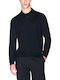 Herrenblusen Polo Pullover Schwarz