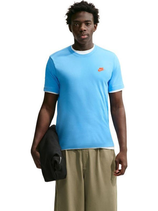 Nike Club T-shirt Light Blue AR4997-497