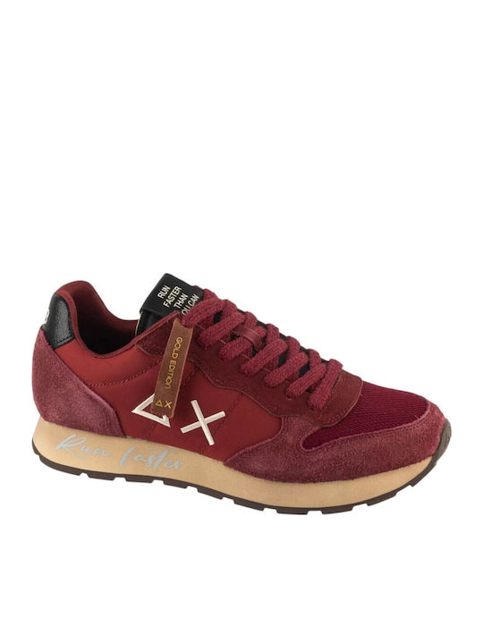 Men's Burgundy Sneakers