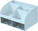 Sertar de birou din plastic 14x12x21cm Albastru...