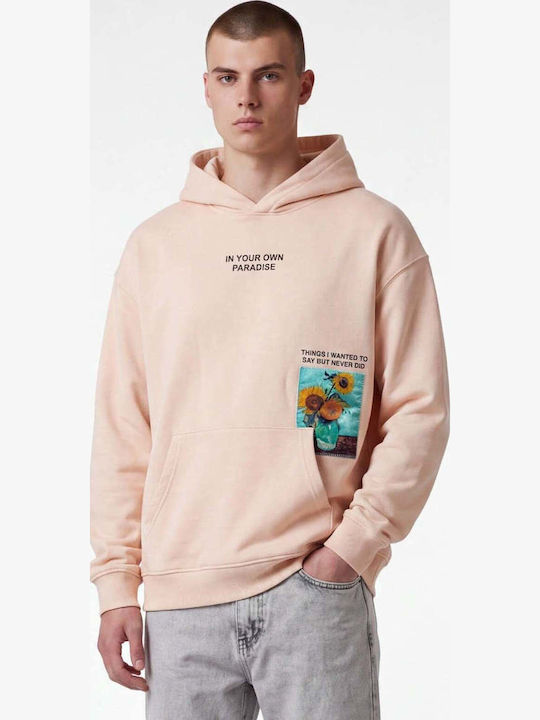 Ben Tailor Hooded Pink Sweatshirt