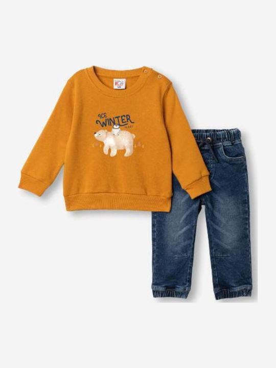 Funky Kids Set with Blue Pants 2 Pieces