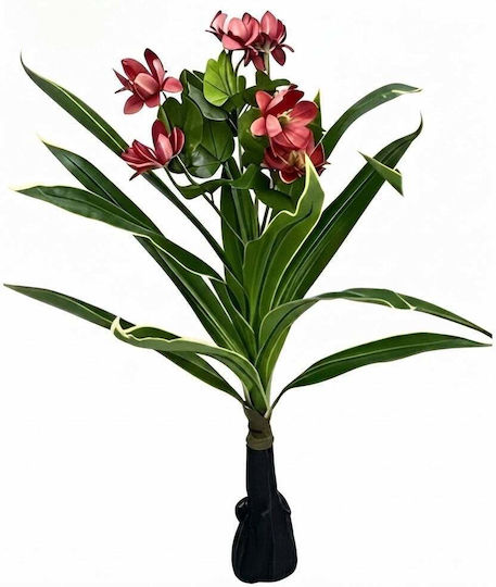 Artificial Decorative Plant 100cm Flowers & Green Foliage Space Decoration Maintenance Free Living Room & Office