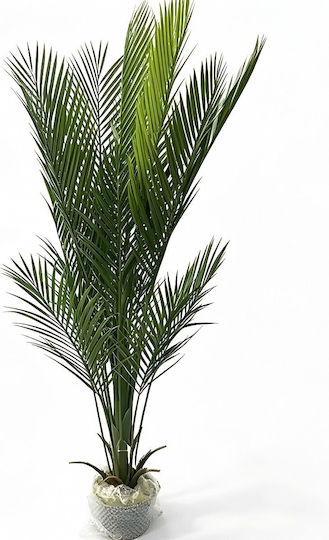 Artificial Decorative Palm Tree Plant 150cm Realistic Green Decoration Ideal For Living Room & Office Maintenance Free