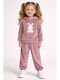 Kids Sweatpants Set Pink
