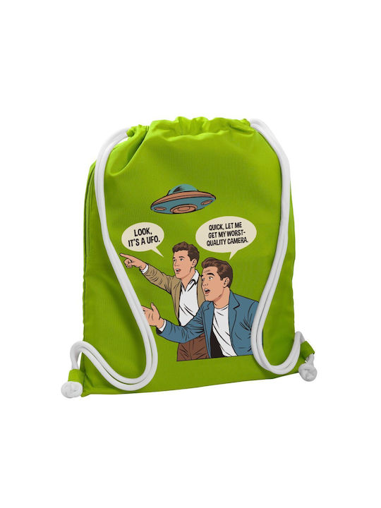 Koupakoupa Ufo KP_35071_gymbag-bb-зелена спортн...