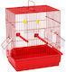 Colivie pentru păsări Bird 27.5x19x31εκ. Roșu