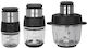 Kraft & Dele Multi Chopper 550W with 300ml Container Grey