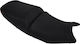 Калъф за седалка, съвместим със Suzuki Bandit GSF 650 1200 1250 2005-2009 Черен с черни шевове