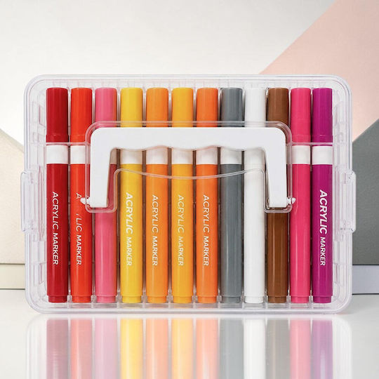 Acryl Marker Set 24 Stück in Case