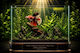 Betta Splendens Koi Hm Betta Mascul Masculin