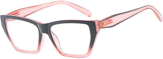 Cammello 7234 Дамски Oчила За Четене +0.50 Черно Розово 7234-black-pink-050_35119