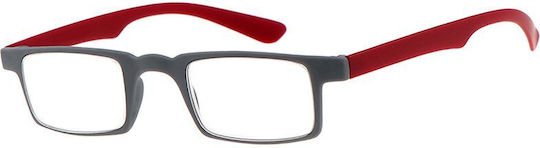 Cammello 3396 Oчила За Четене +4.50 Сив/Червен