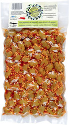 CretanMania Маслини Зелени с Пълнеж 250gr ЕЛИ-ΜАН-1.2
