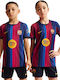 FC Barcelona 2026/27 Match Home Детска Фланелка за Футболен Мач Домашна