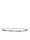 Ios Women's Silver Handcuff Bracelet with Zircon 18cm
