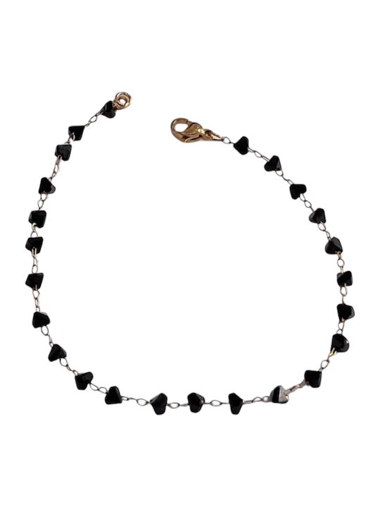 Kalliopi Silver Women's Steel Chain Bracelet 21cm