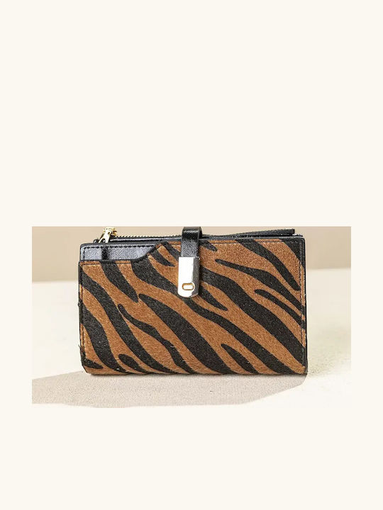 Fragola Large Women's Brown Wallet