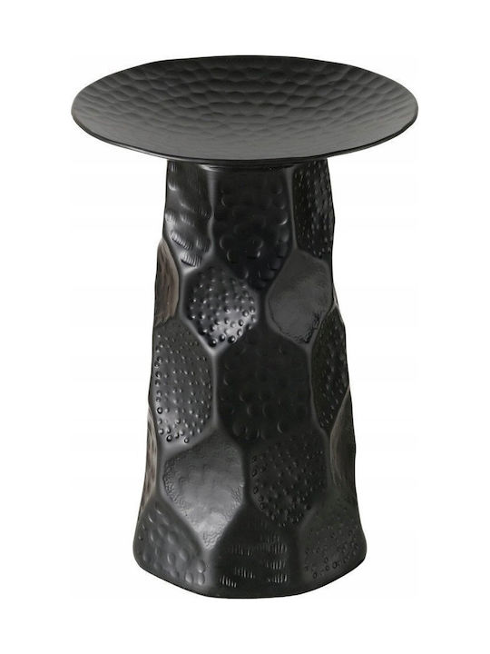 Boltze Metall Kerzenhalter in Schwarz Farbe 21x21x21cm