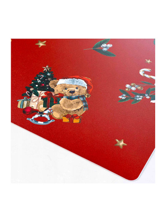 Douceur d'Intérieur Weihnachtliches Tischset Kunststoff Rote 44x28.5cm