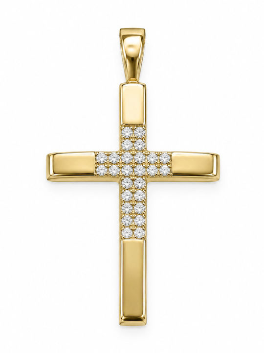 Atofio Kosmima Gold Cross 9K Without Chain