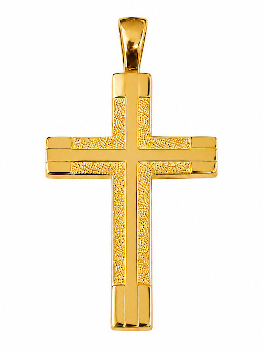 Atofio Kosmima Gold Cross 9K Without Chain